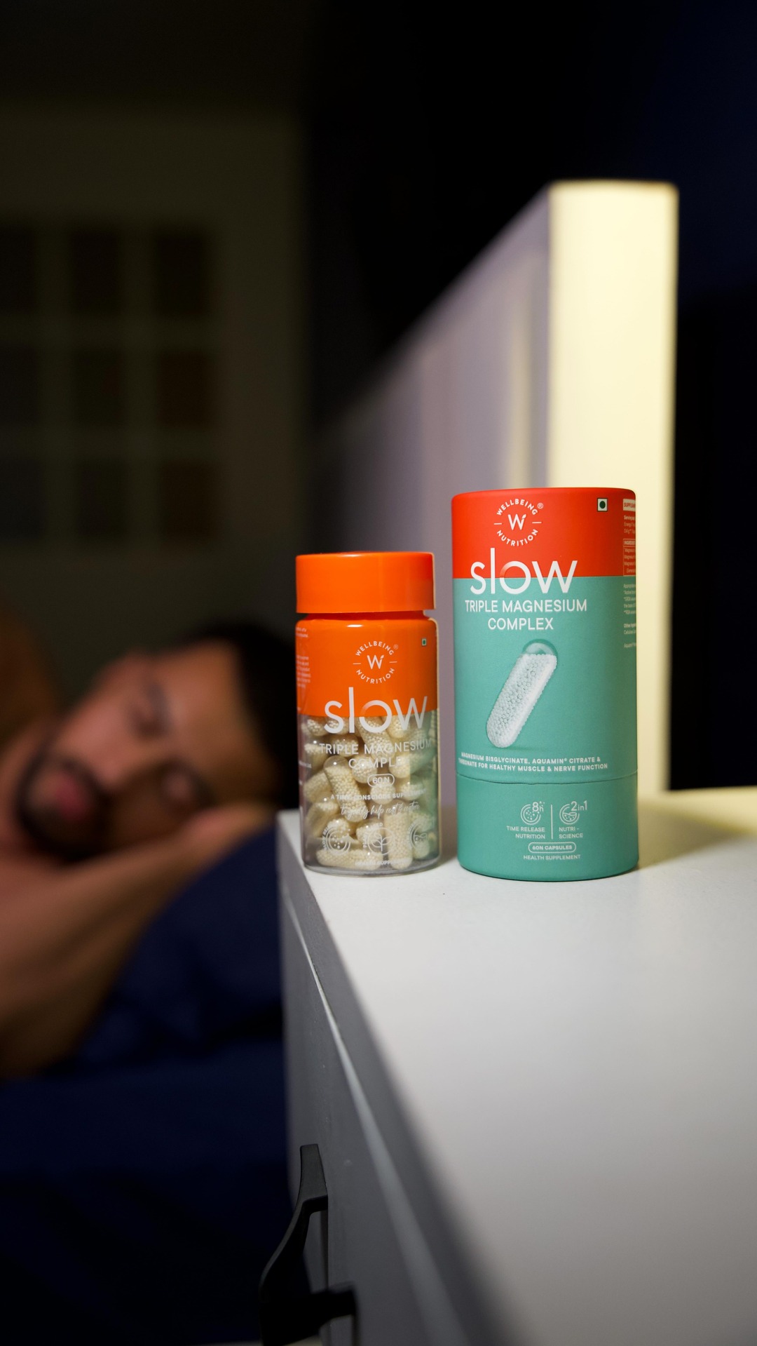 Wellbeing Nutrition’s Triple Magnesium Complex has become part of my nightly routine for better sleep, relaxation, and recovery.

With 3 bioavailable forms of magnesium and sustained release through the night, it helps s