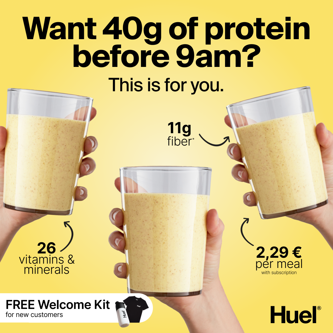 40g of protein. Ready in seconds.