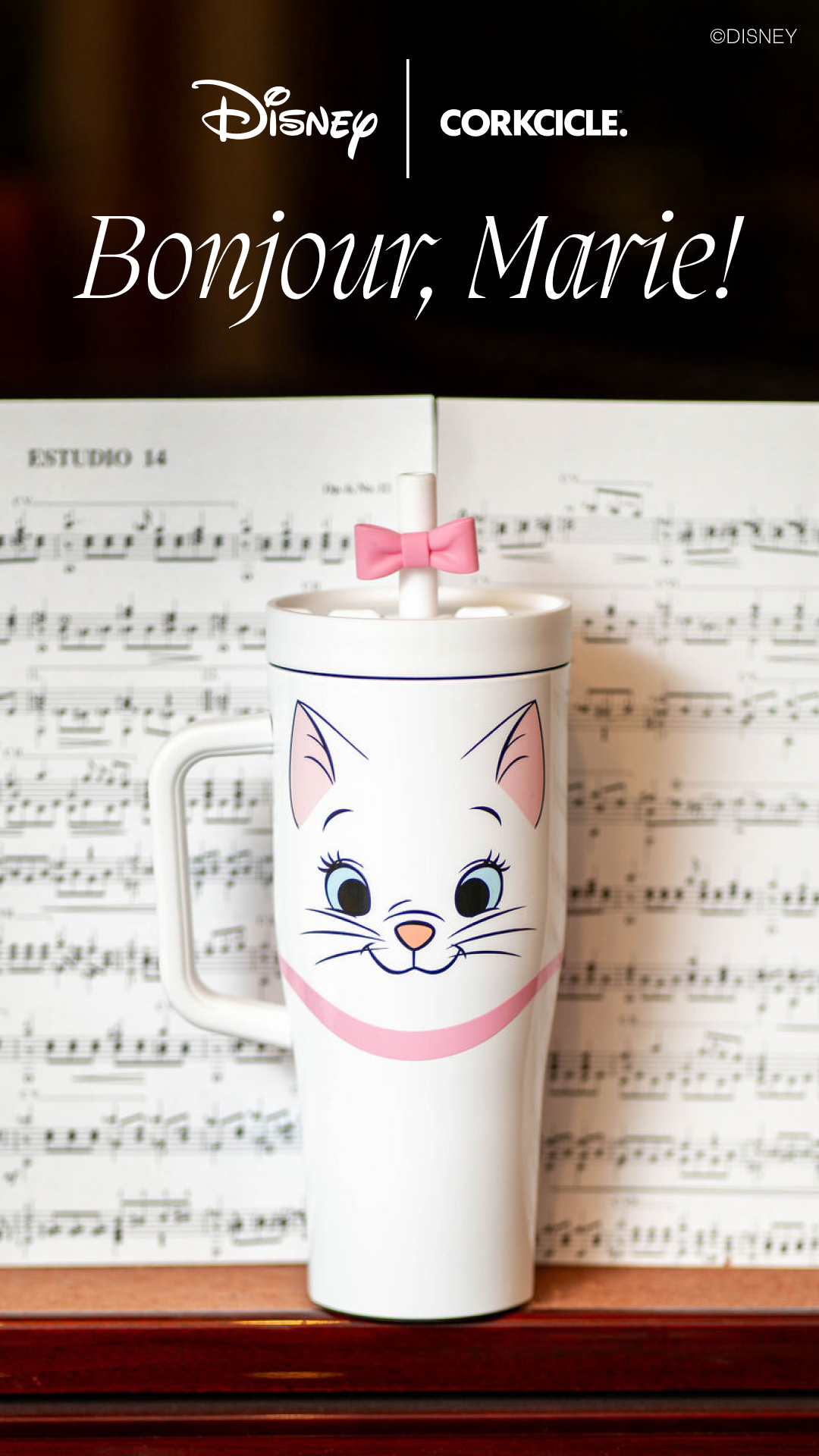 Disney’s Aristocats’ Marie Drinkware is here!