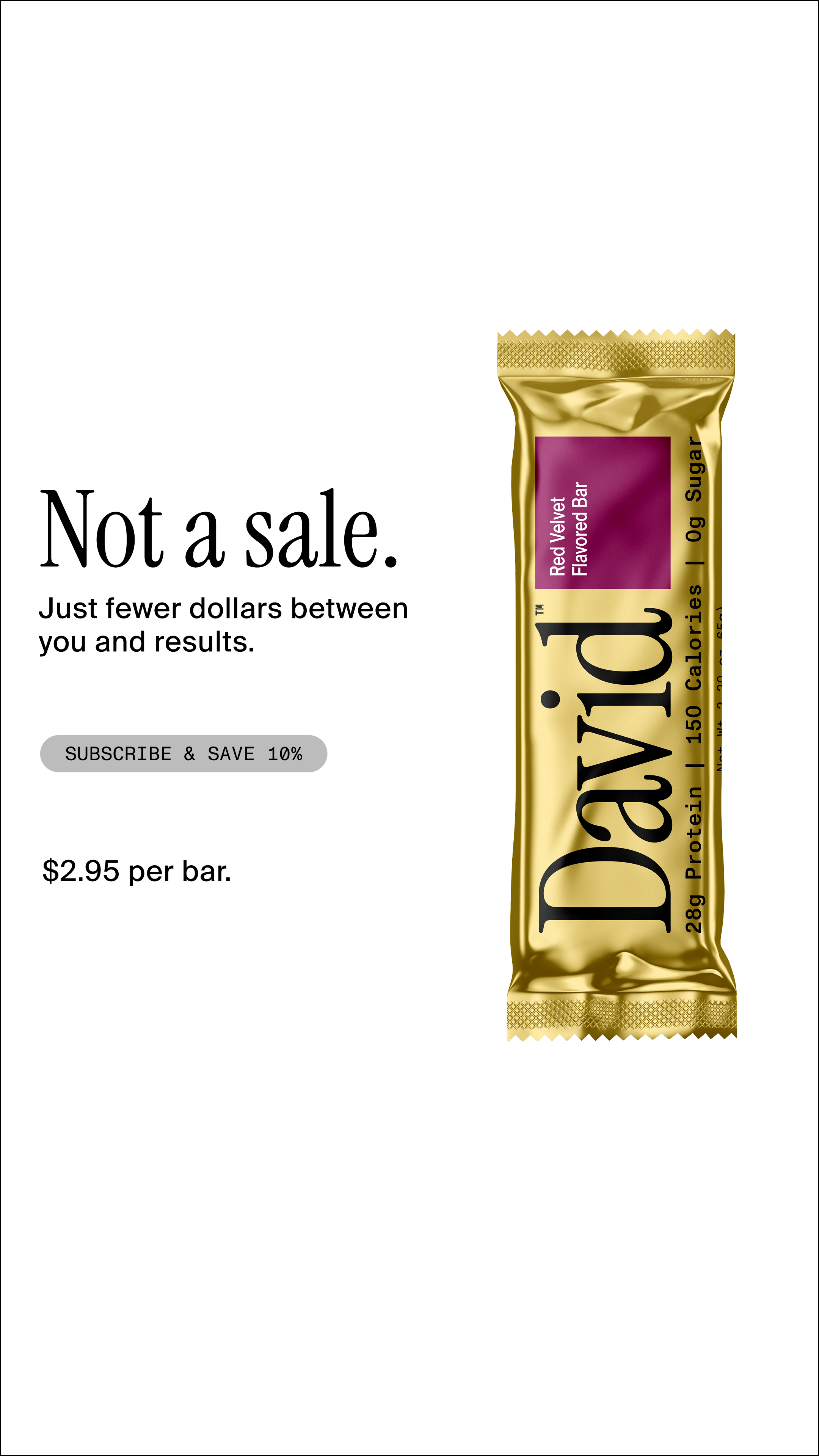 28g Protein. 150 Calories. 0g Sugar.