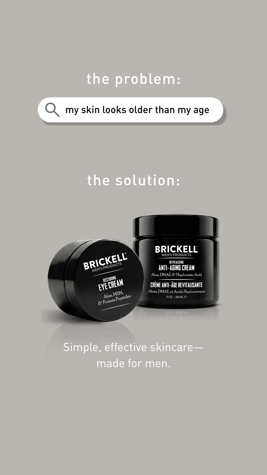 #1 Skincare Brand For Men