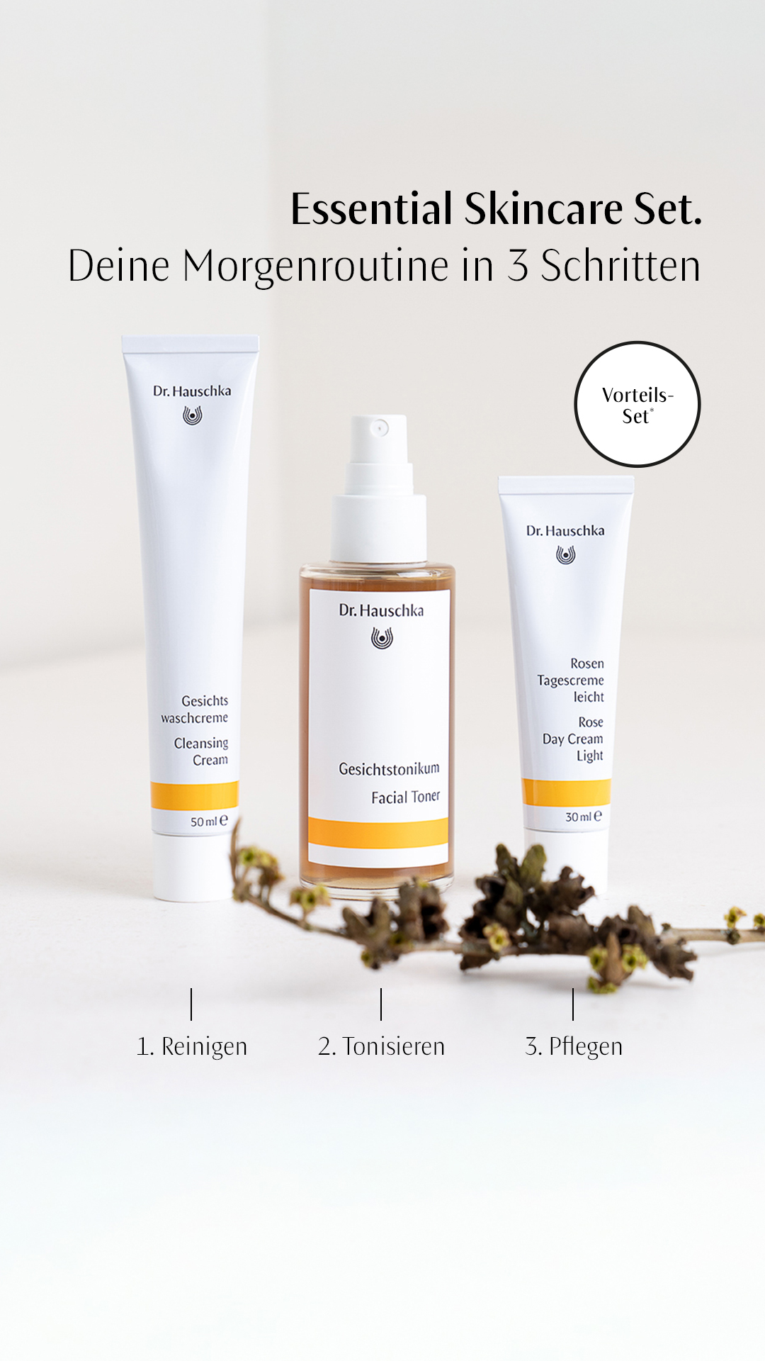 Jetzt im Vorteilsset - Essential Skincare Set