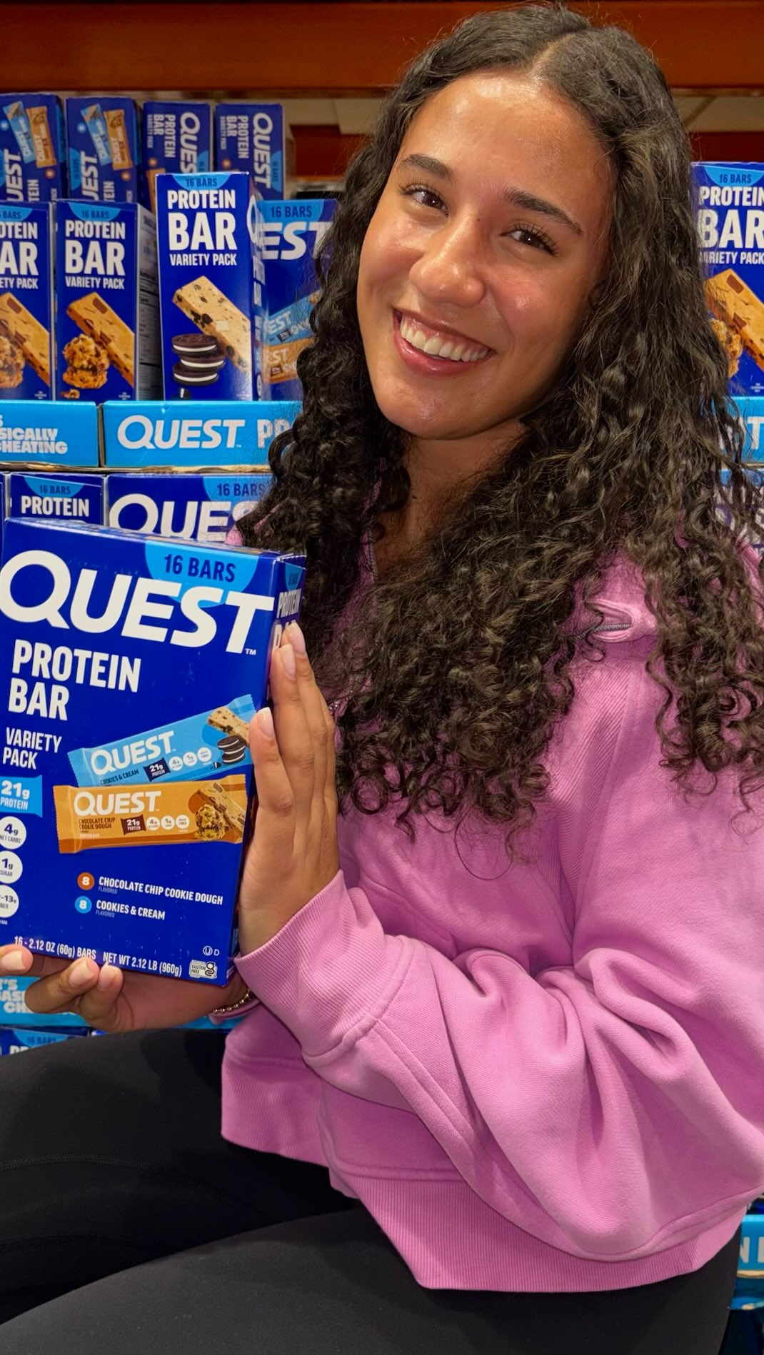 Come with me to find the new Quest protein bar variety pack at Costco! @questnutrition #topquestbarsatcostco #questpartner #onaquest
