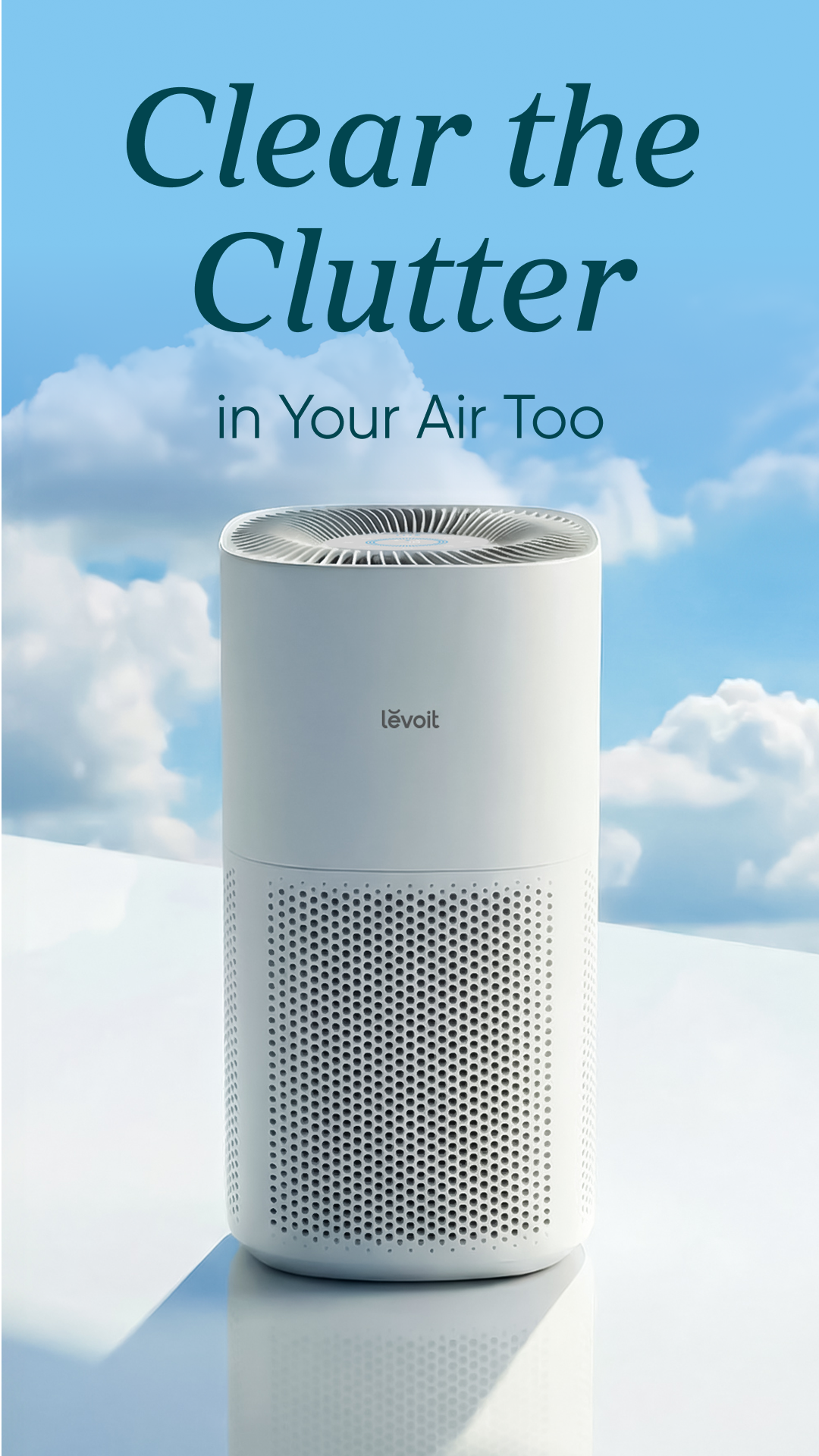Spring cleaning? Don't forget about the air in your home. Levoit air purifiers, humidifiers, and vacuums are the keys to a deeper clean.
