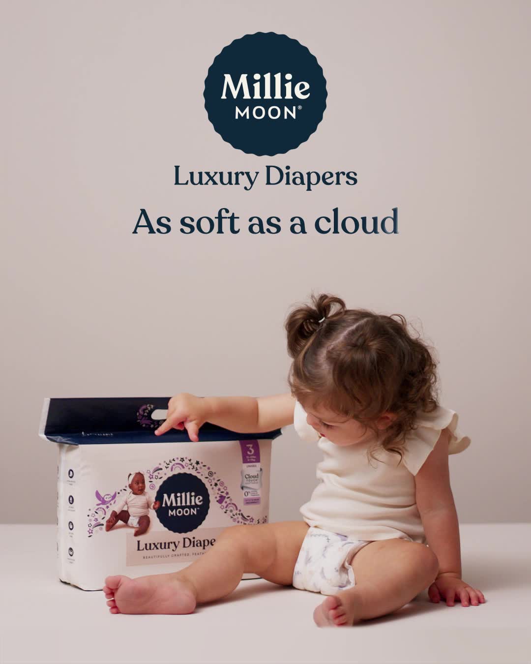 Try Millie Moon Luxury Diapers for LESS, from only $9.97 at Walmart! ✨

Our Convenience Bags are made with a resealable tab and easy handle so you can take Millie Moon on-the-go—the perfect addition to your diaper bag, s