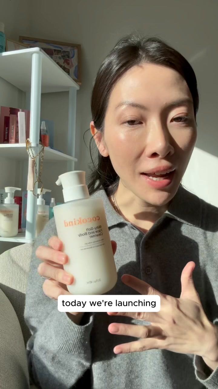 Introducing Milky-Soft Face and Body Cleanser