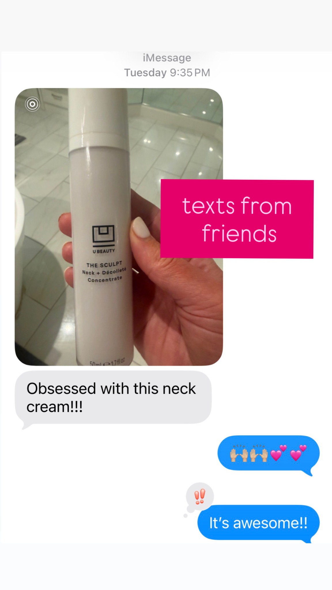 The SCULPT Neck + Décolleté Concentrate