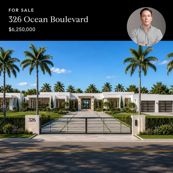 Incredible opportunity to build your dream estate or high-end investment property in the ultra-exclusive town of Golden Beach.
