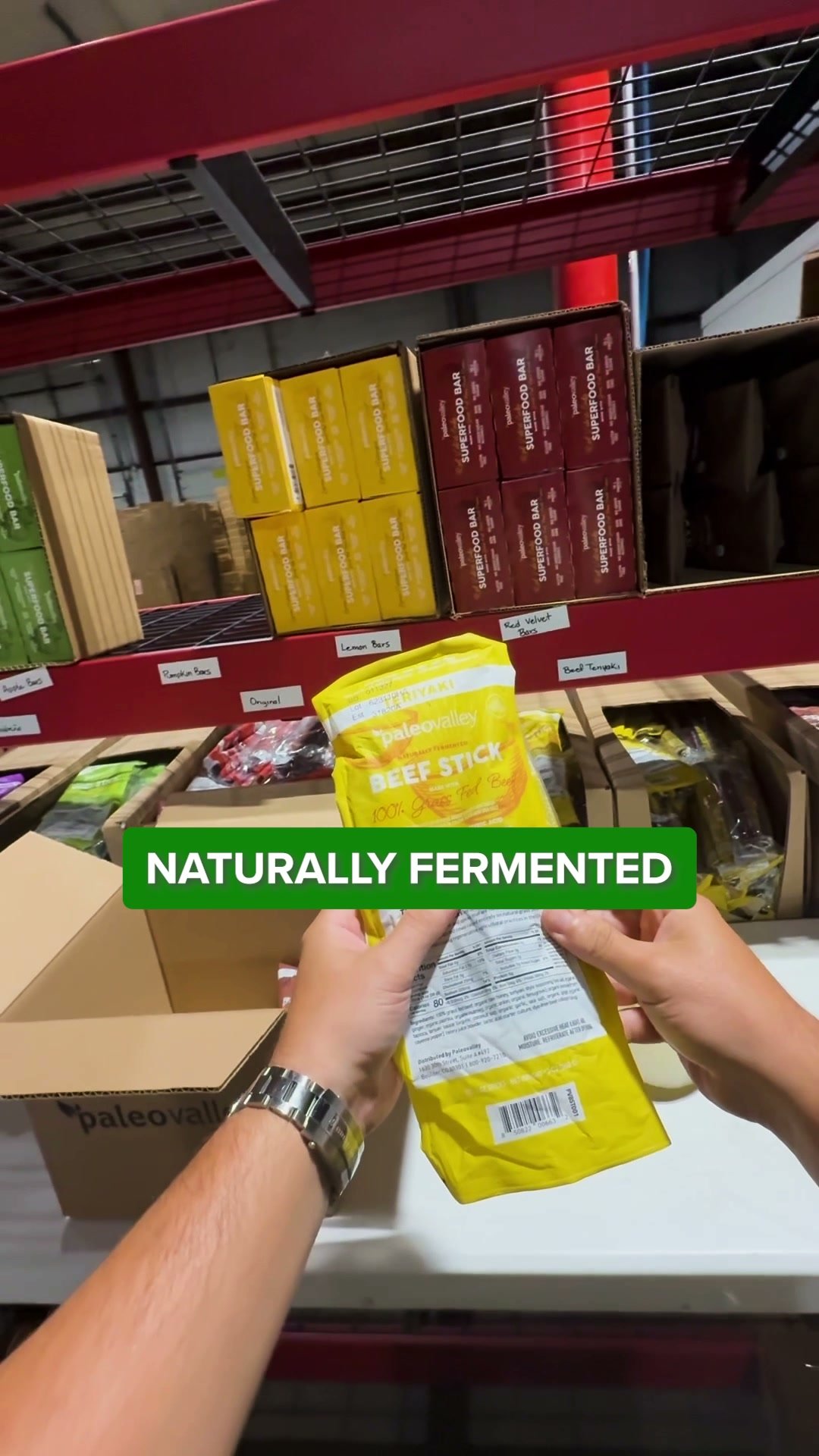 100% Grass Fed Beef Sticks
