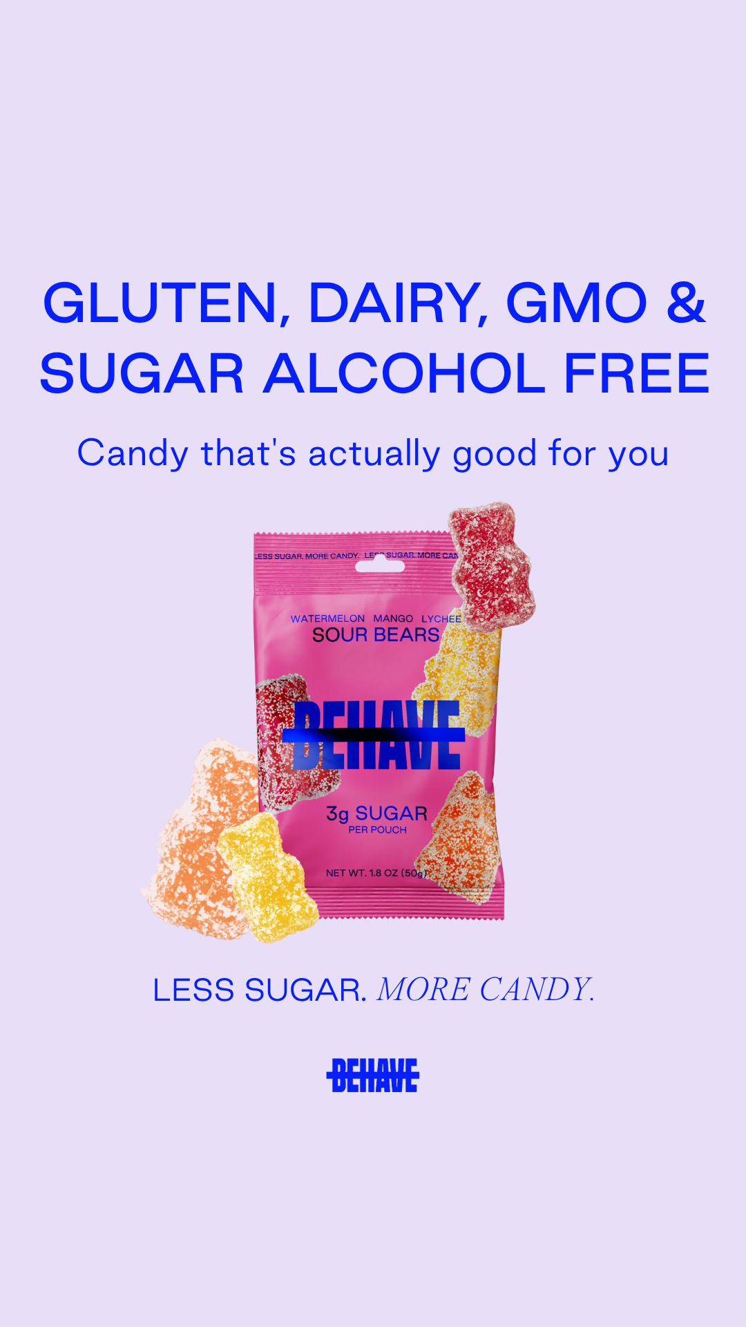 Gluten, Dairy, GMO & Sugar Alcohol Free
