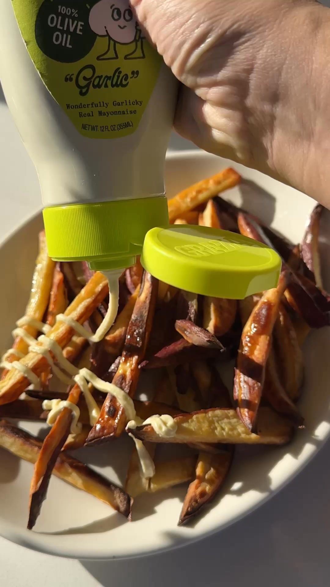 Mayo's about 65% oil, which is why you gotta use the good stuff!