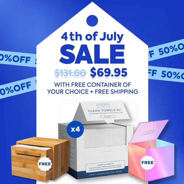 50% OFF with a FREE Container & FREE Shipping! 🇺🇸