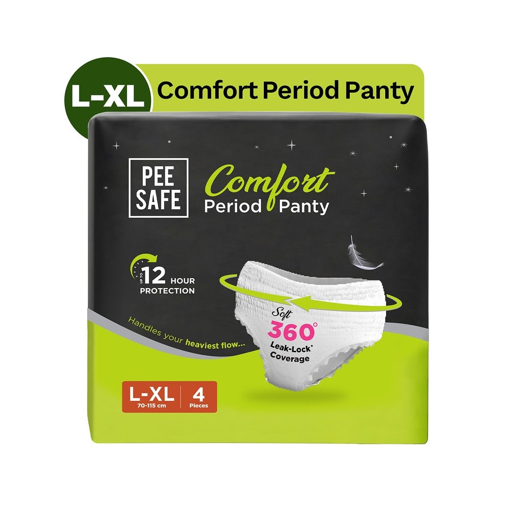 Still stuck with pads that cramp your style? Meet your new period BFF, Pee Safe Comfort Period Panty! 😍

Soft, breathable, and leak-proof 🩸
Wear all day, worry-free 💃