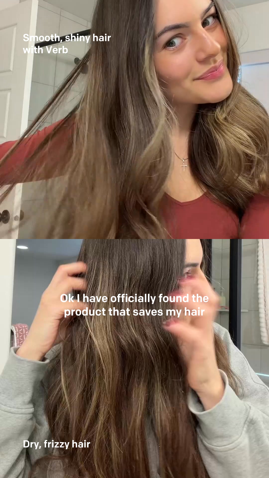 get smooth, shiny hair