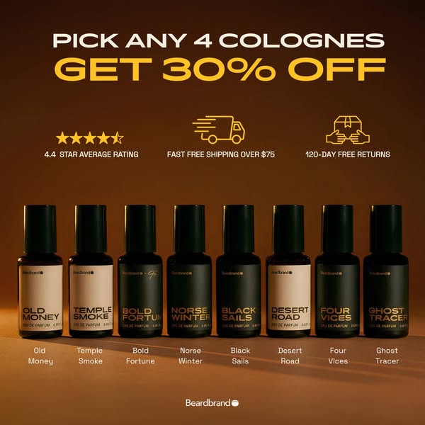 30% Off Custom Cologne Sets