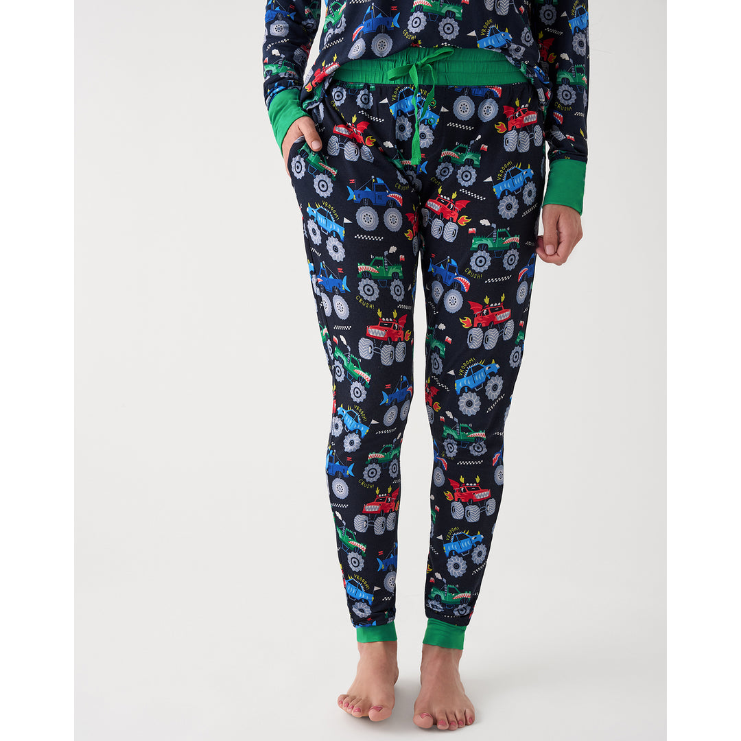 Monster Truck Madness Women's Pajama Pants