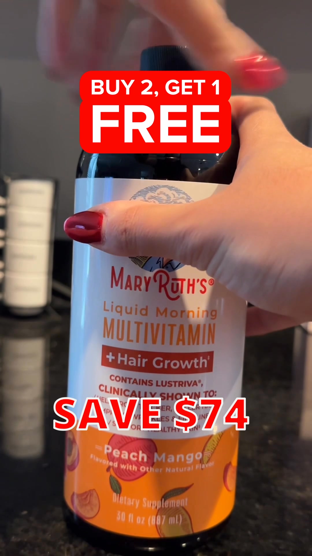 Thicker Hair is Just a Sip Away! 🌱 Buy two, get one FREE!

Experience enhanced hair health quickly. Nourish your hair from within with our proven hair growth formula.

Secure your special bundle today!