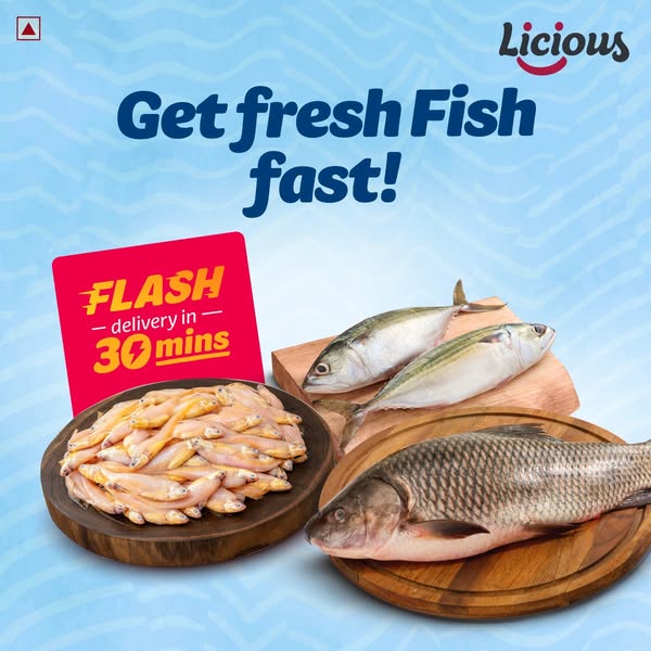 Craving fish today? From sea to kitchen, faster. Order Fresh fish with 30-min Flash delivery*.
*Flash available only at selected pincodes. T&Cs apply.