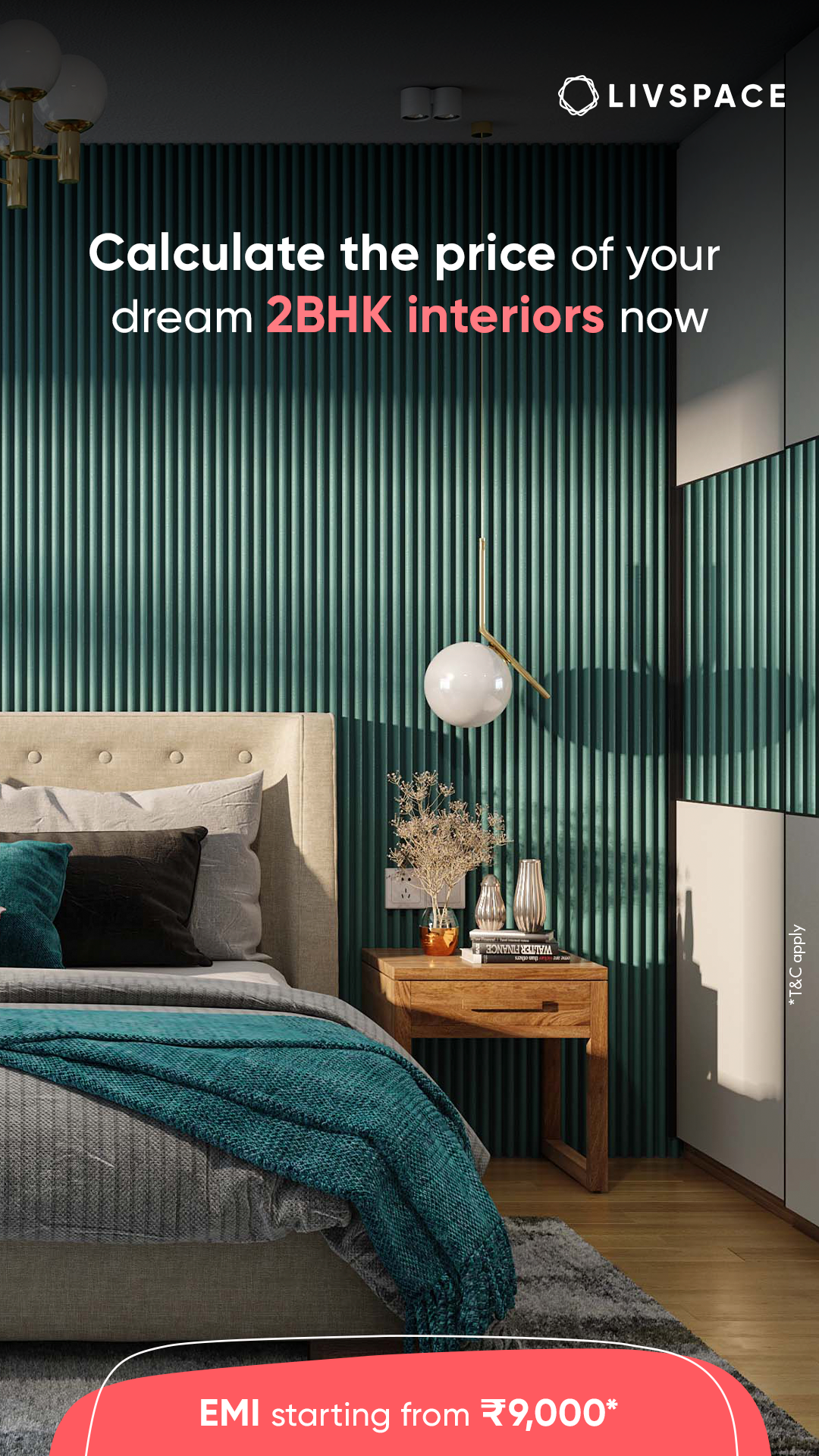 Curious about the price of your Home interiors? Know it in 4 easy steps  with our price calculator.