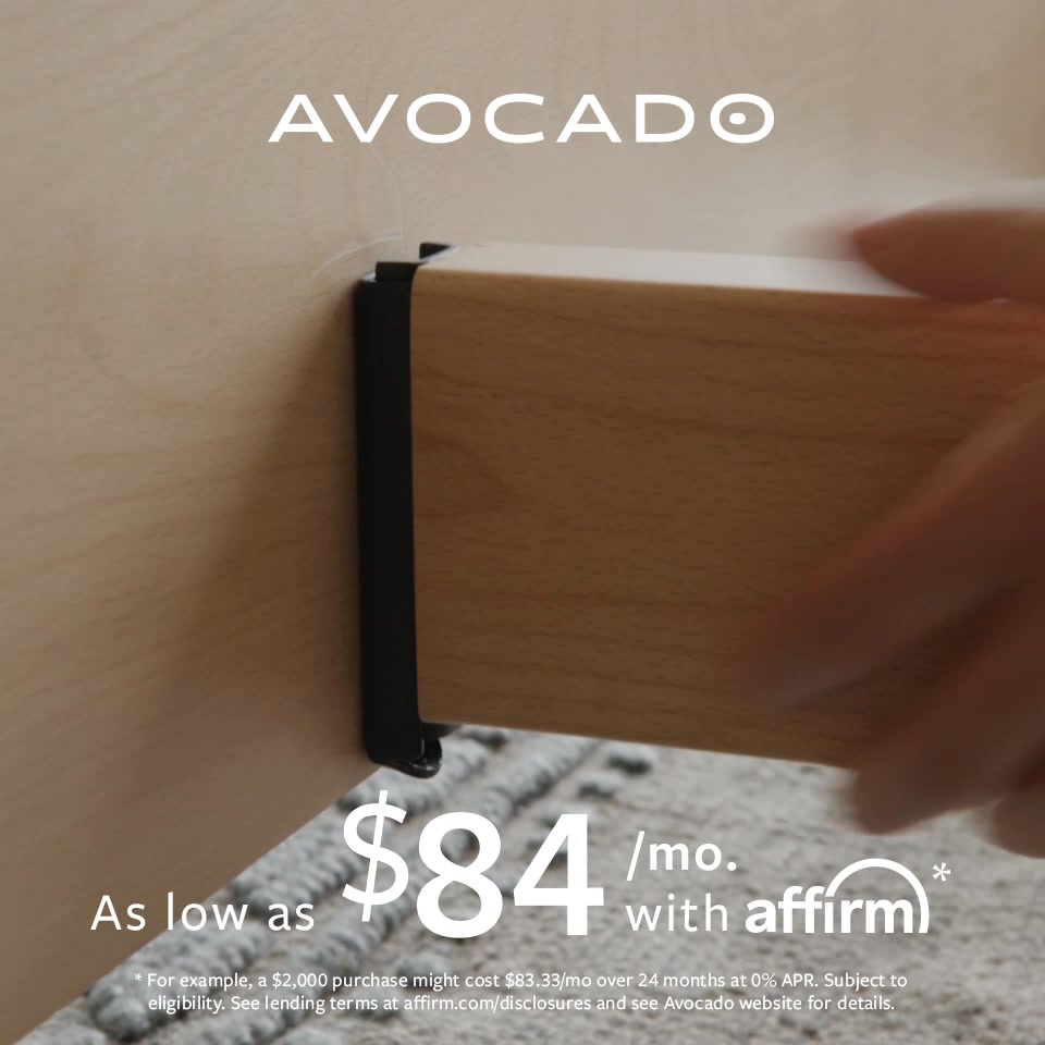 Our solid wood furniture pieces are meticulously crafted in our own FSC® certified woodshop 🤎 Buy today, pay over time, and enjoy for generations.

Subject to eligibility. See lending terms at affirm.com/disclosures.
