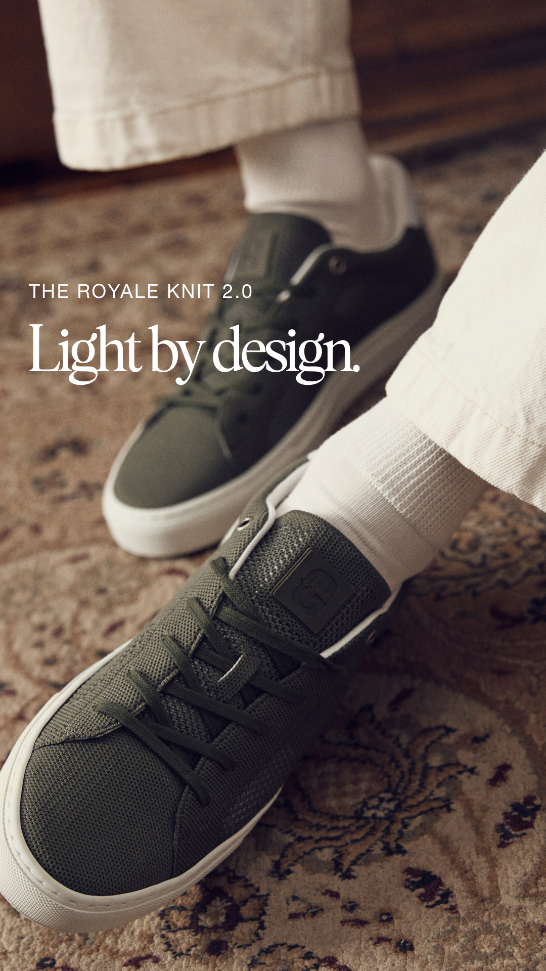 Light, flexible, and easy to wear.The Royale Knit now in deeper tones.