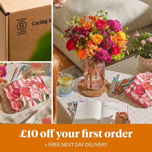 £10 off your first order