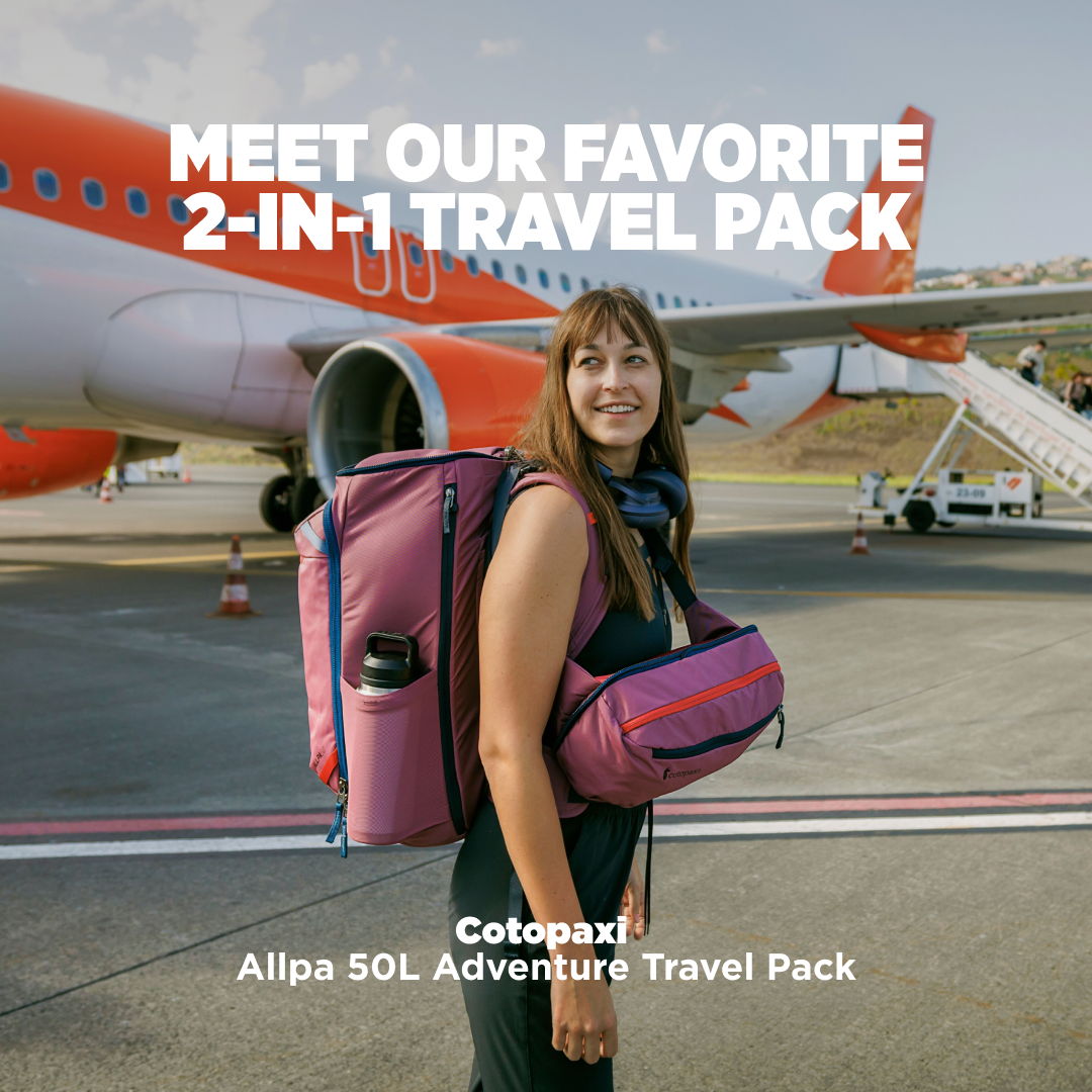 Check out our top carry-on travel pack pick