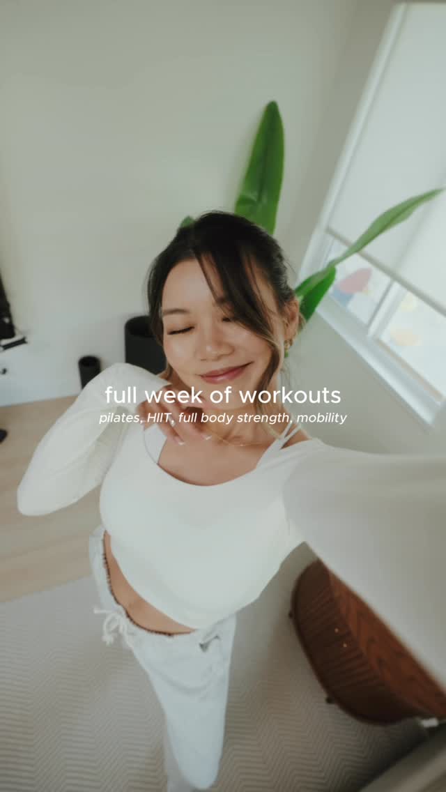 my DREAM week of workouts.. 💭 

aka my reality if nobody needed a snack, a hug, or emotional support during a superhero costume change where a foot gets stuck in the arm hole.

until then… we do what we can :)

which wor
