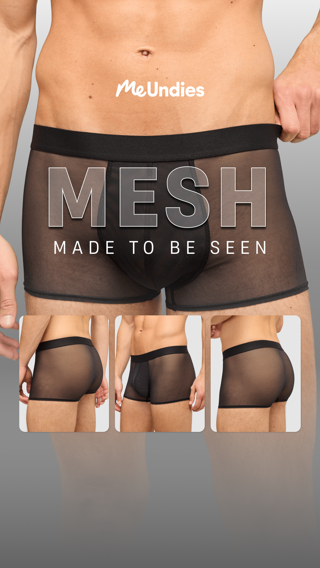 Warning: this mesh may attract attention.
