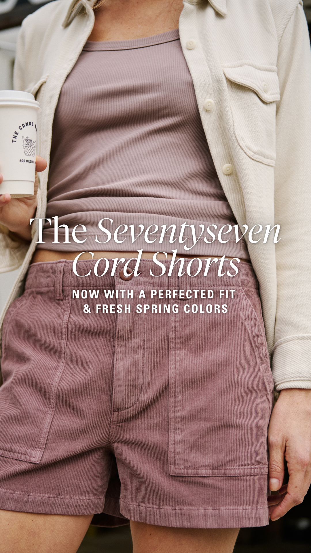 Our best-selling Seventyseven Cord is back in comfort stretch, and this version adds an elastic waist and drawcord for the easiest pull-on we could imagine.
