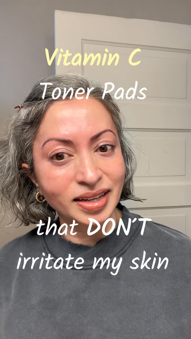 Surprised by these @glowrecipe Vitamin C toner pads.  As someone with sensitive skin that has not been able to tolerate traditional Vitamin C formulas, I appreciate Glow Recipe’s use of sensitive skin friendly derivative