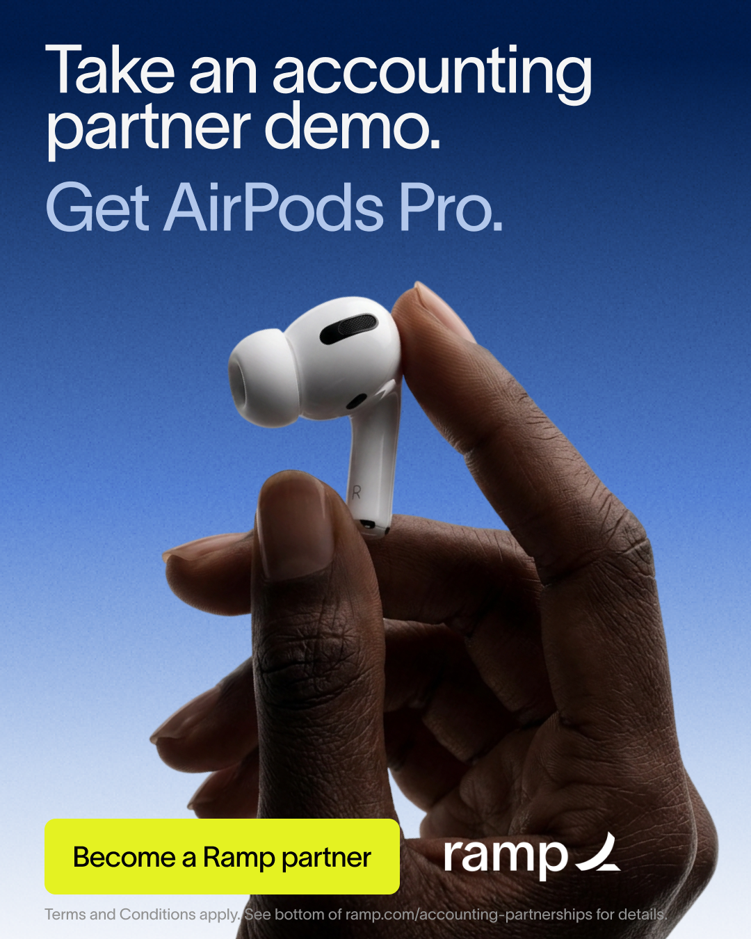 Ramp Accounting Partner Demo + Free AirPods Pro