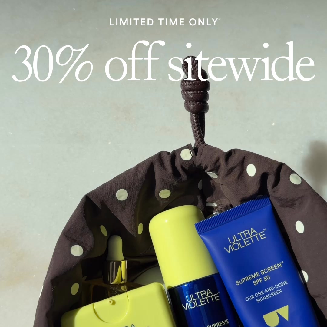30% Off Ultra Violette — Limited Time