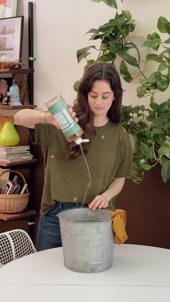 Here are ten products that can be swapped with one bottle of Dr. Bronner’s Magic Soap, but there are many more! What's your favorite way to use it?

Dish Soap: 1 part soap : 10 parts water
Hand Soap: ¼ cup soap + ¾ cup w