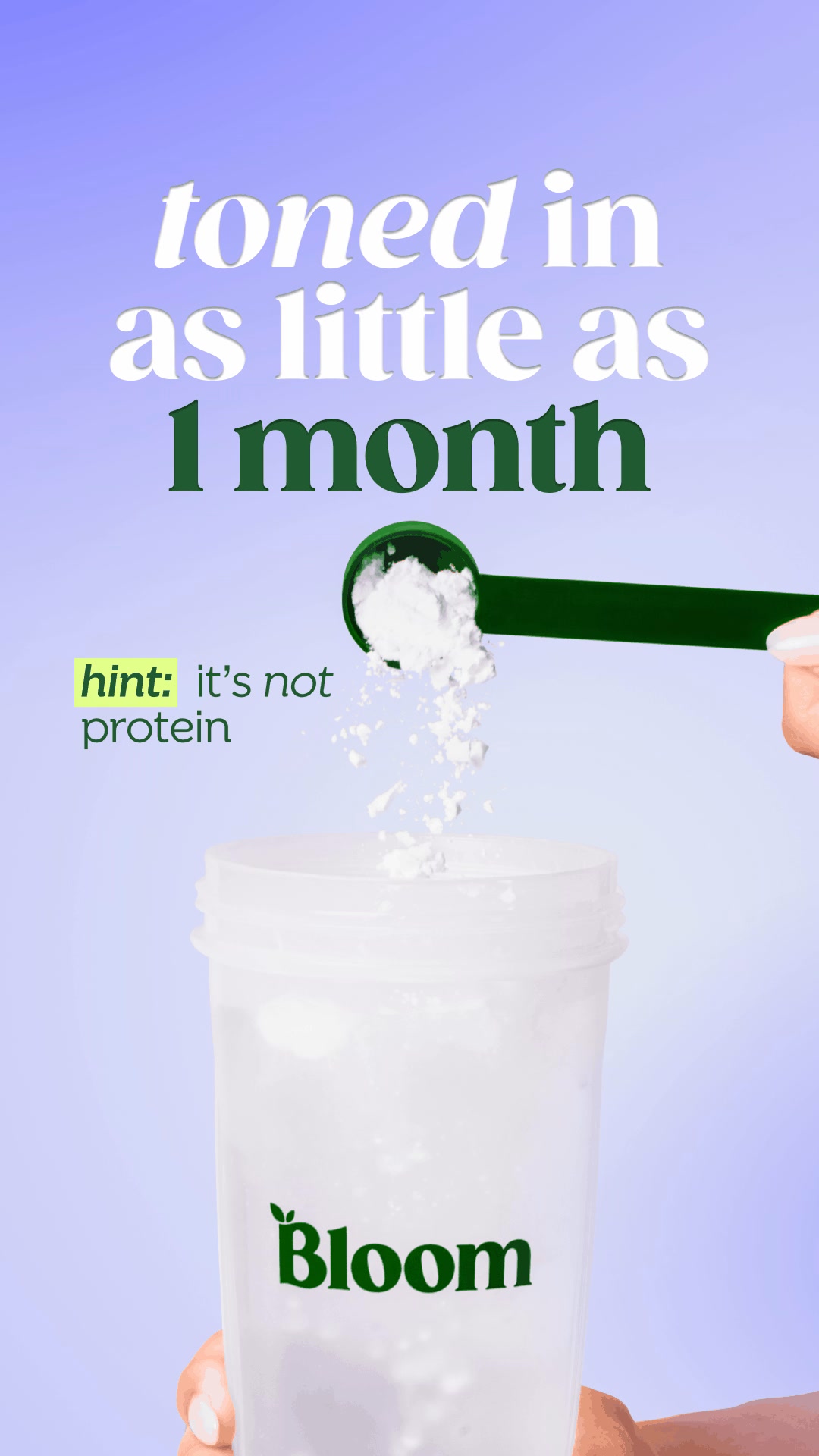 Bloom Nutrition Meta ad creative