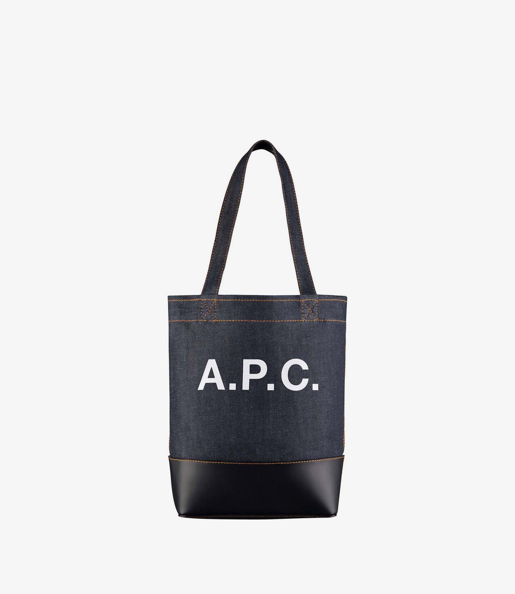 A.P.C. Axel Small tote bag One Size Dark Navy