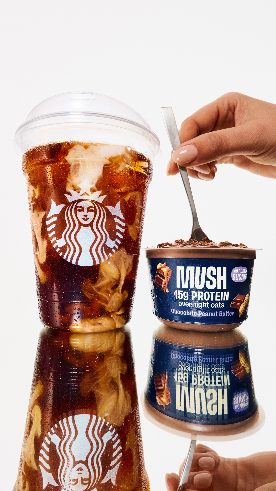 Your order, solved. MUSH is now at Starbucks.