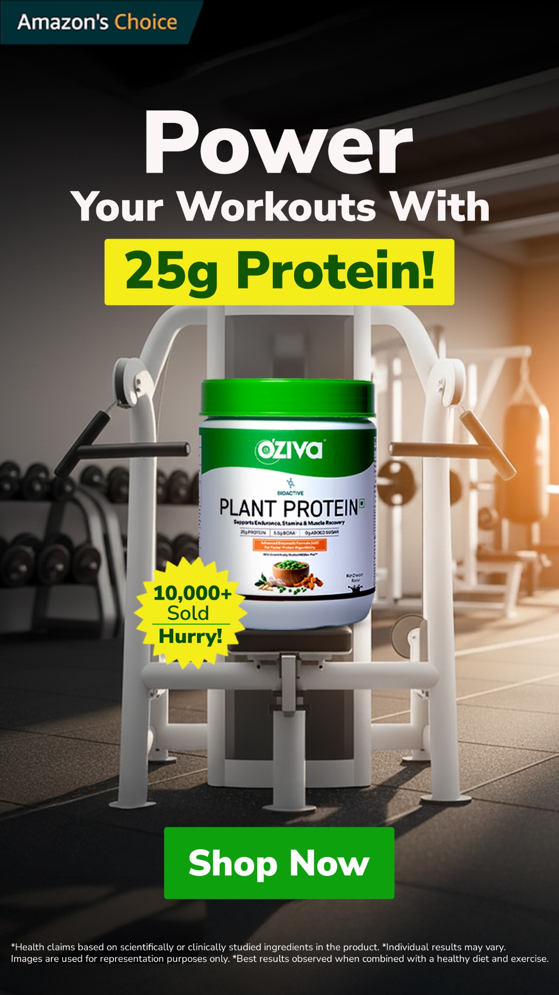 Discover the irresistible taste of yummiest protein shake with 0% sugar
✅ 25g Protein per serve, 5.5 BCAAs
✅ Advanced Recovery Formula
✅ Improves muscle growth, coordination & Stamina 
Shop Now!