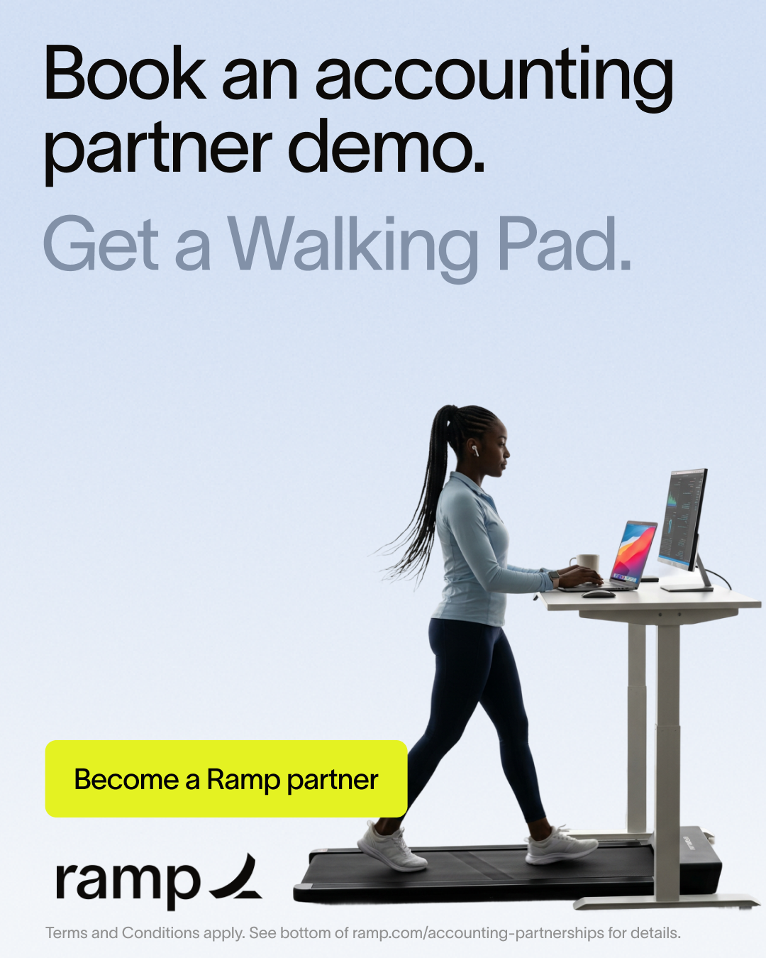 Free Walking Pad for Accounting Partners