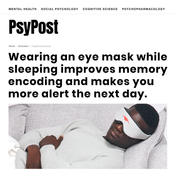 Manta Sleep Meta ad creative