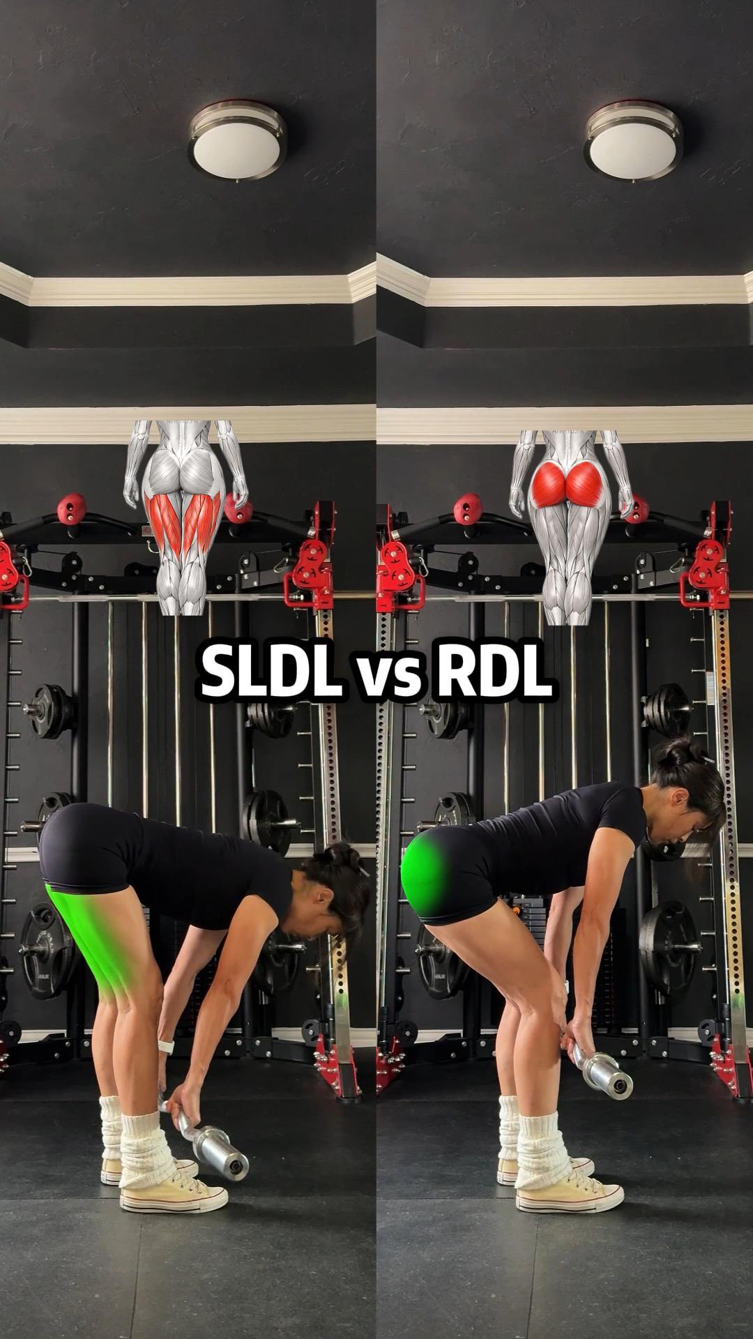 Perfect Romanian Deadlift (RDL) Tips:
App from @fitbodapp 

1. Stance
Stand with your feet hip-width apart, keep them firmly planted on the ground for full balance and stability.
2. Setup
Depress your shoulders and engag