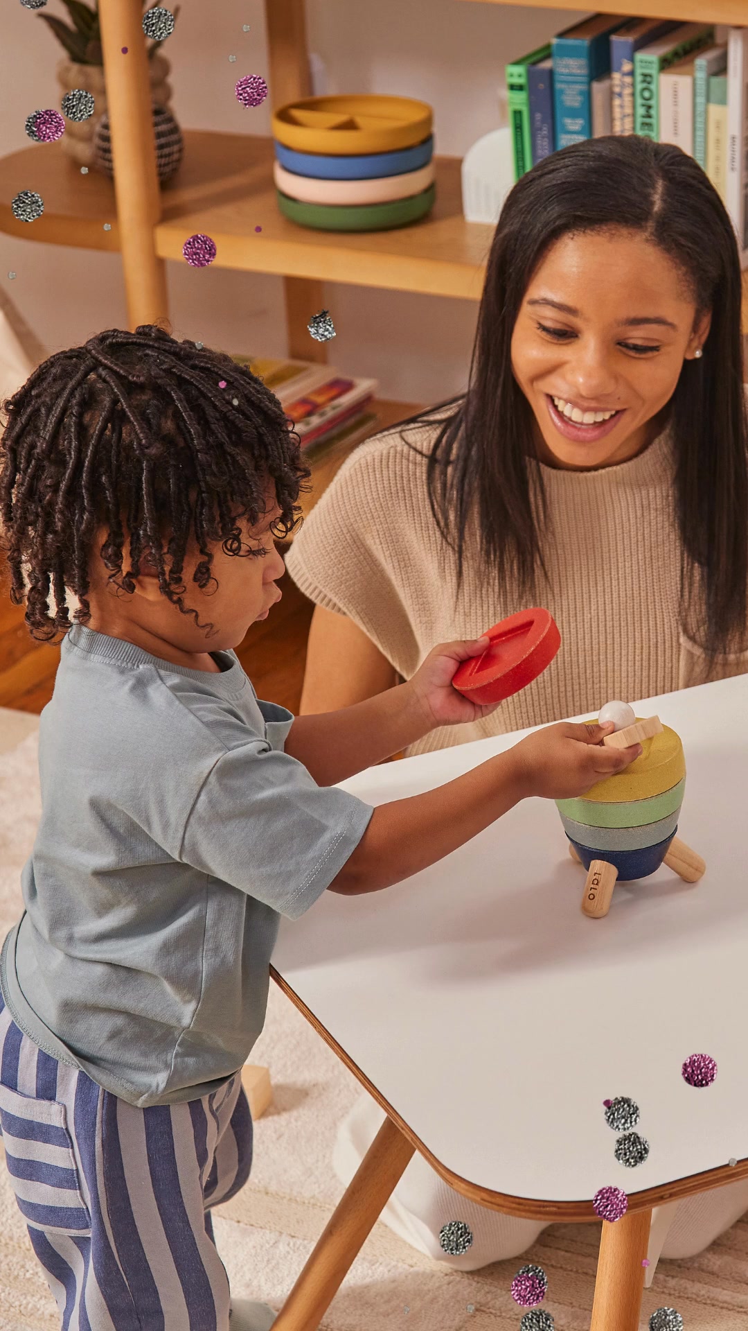 Give them a dedicated space to grow:
✅ 30+ min of independent play
✅ Promotes screen-free creativity
✅ Mess-free, modern design
