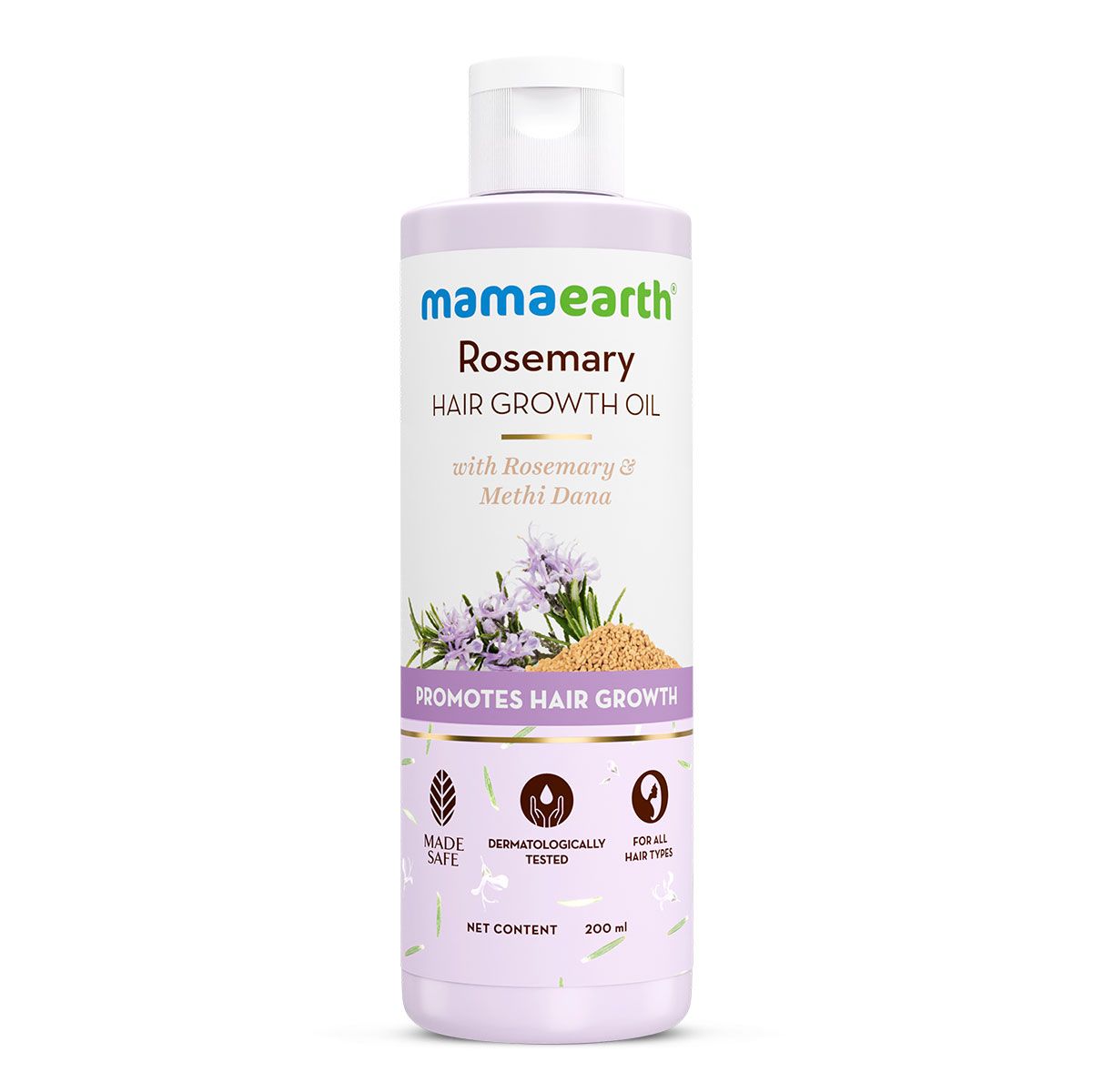 Rosemary Hair Growth Oil with Rosemary & Methi Dana for Promoting Hair Growth
