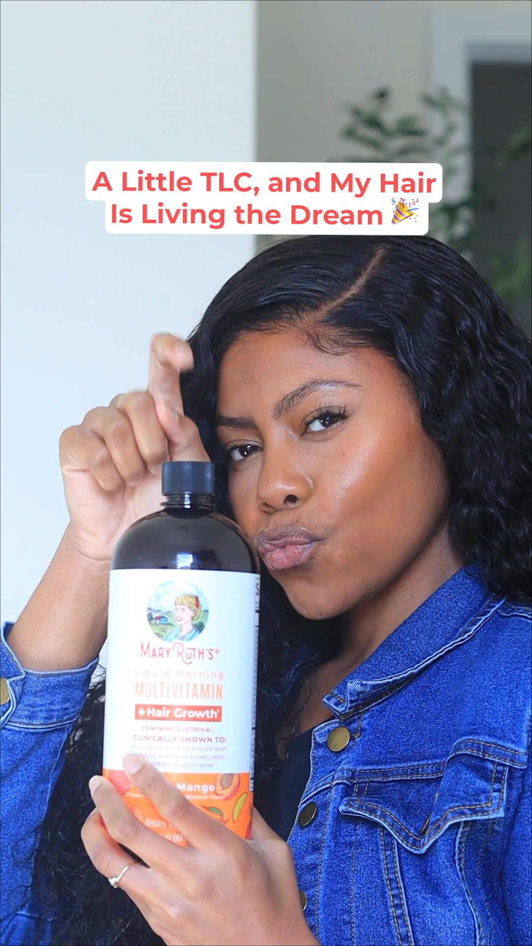 MaryRuth Organics live Meta ad creative