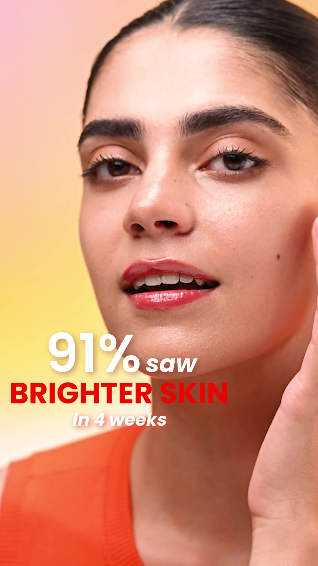 Even-toned & glowing skin