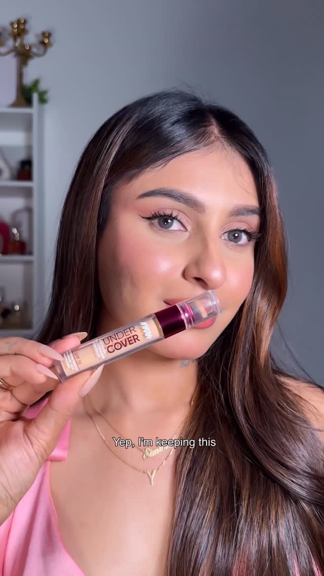 everyday makeup or full glam, the NEW Undercover Concealer 🔎 has got you 🥰

(Nykaa Cosmetics, new launch, makeup haul, concealer)