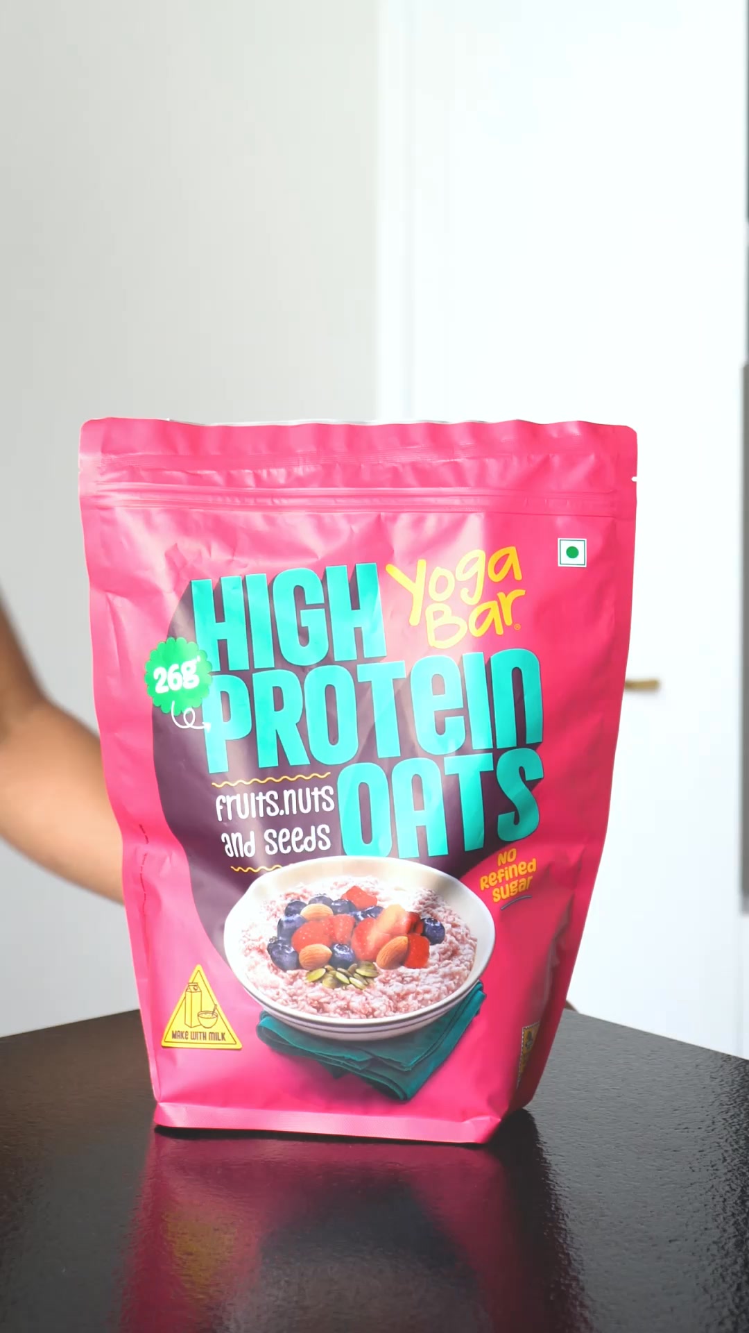 India’s Highest Protein Oats 💪