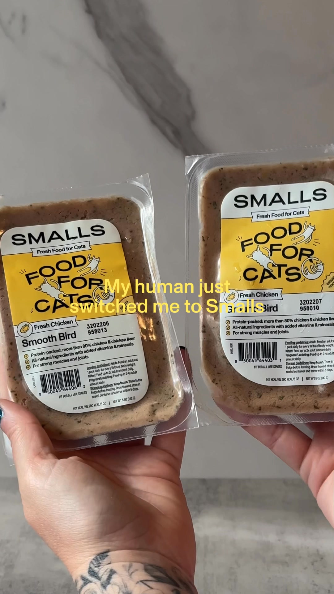 Turns out "picky" just means they have taste.
50% off your first trial + a plan actually made for your cat.

🥩: Real ingredients. Not a list of mysteries.
✨: Costs 40% less than frozen fresh
🌱: 100% human grade ingredien