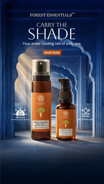 Suncare and skincare in one! Don’t forget to protect your skin before the harsh rays hit