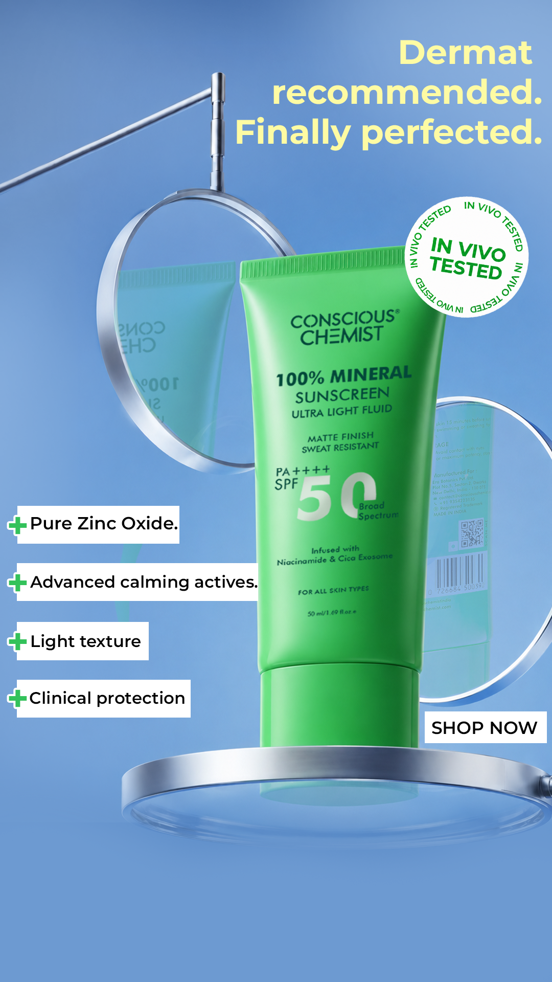 100% Mineral SPF 50 PA++++